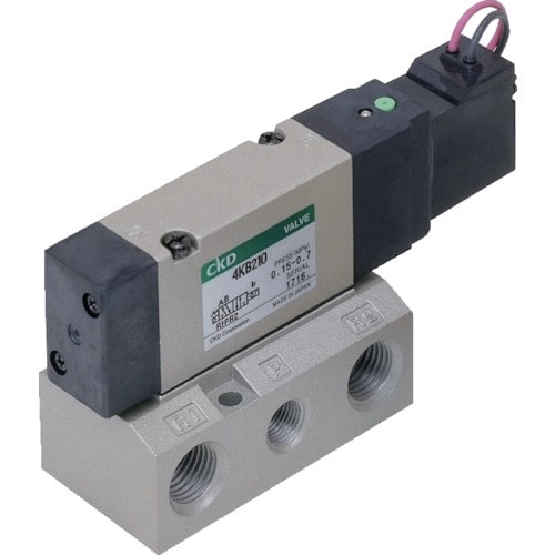 CKD 電磁弁 4Kシリーズパイロット式5ポート弁