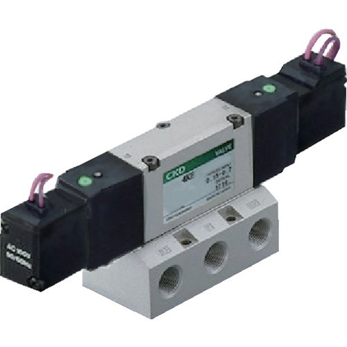 CKD 4Kシリーズパイロット式5ポート弁セレック