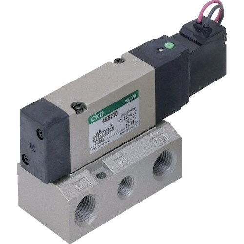 CKD 電磁弁 4Kシリーズパイロット式5ポート弁