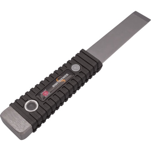 貫通皮スキ 樹脂グリップ 直刃20mm