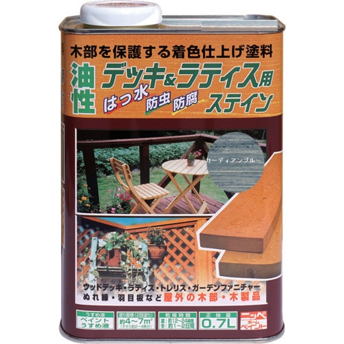 ニッぺ 油性デッキ&ラティス 0.7L ガーディア