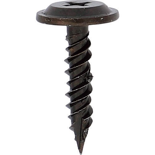 OHSATO 亜鉛黒すっごく速い三条金具ビス4X1