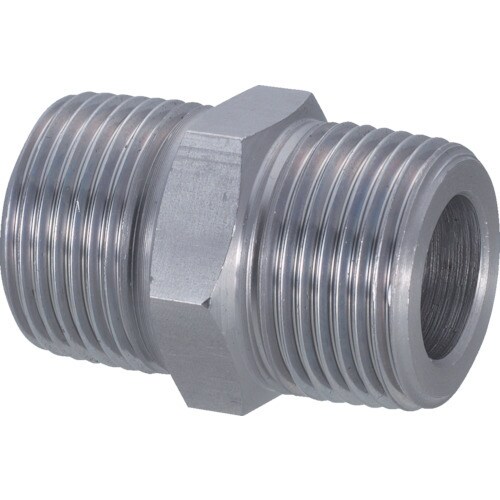 フジトク 6角ニップル 8A 炭素鋼