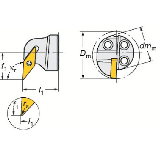 サンドビック コロターンSL コロターン107用カ