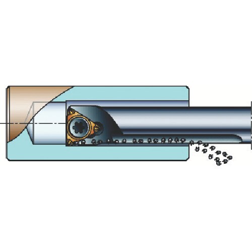 サンドビック コロターン107 ポジチップ用ボーリ