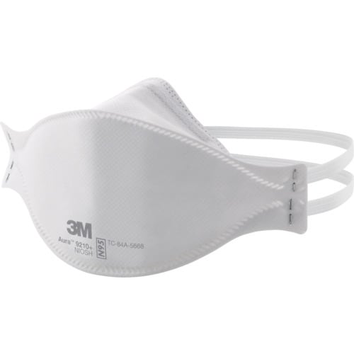 3M Aura 折りたたみ式防護マスク 9210+