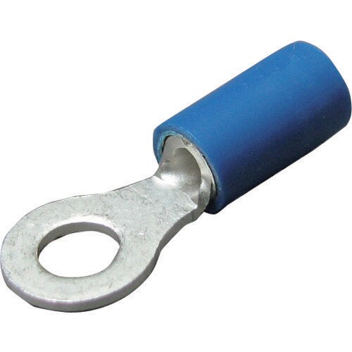 ニチフ 絶縁被覆付圧着端子 R形 (100個入)