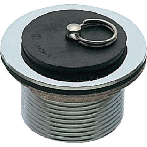 SANEI ゴム栓付風呂栓