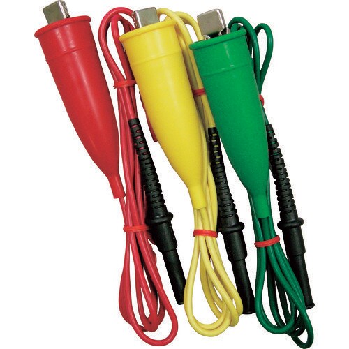 KYORITSU 精密測定用コード(赤黄緑:1.5