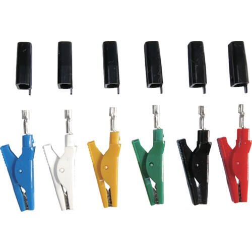 テイシン 圧着式モールドクリップS C−201 赤