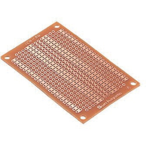 サンハヤト ユニバ−サル基板 47X72mm 穴径