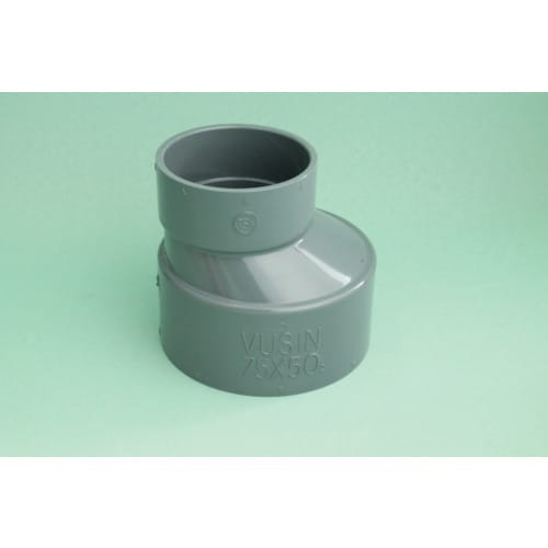 トーエー VU継手 偏心インクリーザー 75X50