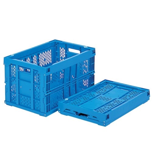 折りたたみコンテナー (ブルー)