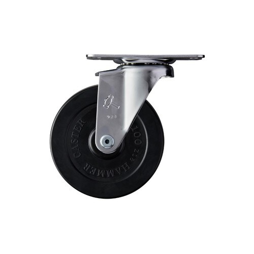 ハンマーキャスター自在型プレート式320E−R85