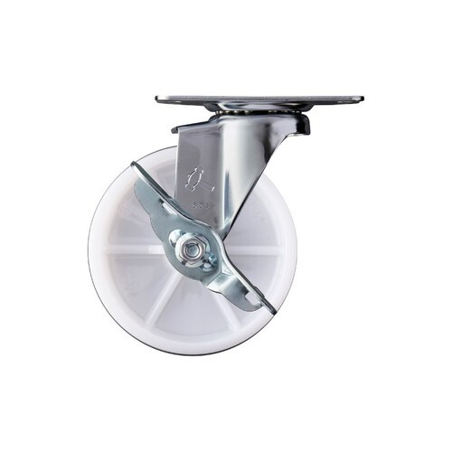 ハンマーキャスター自在型プレート式315E−N85