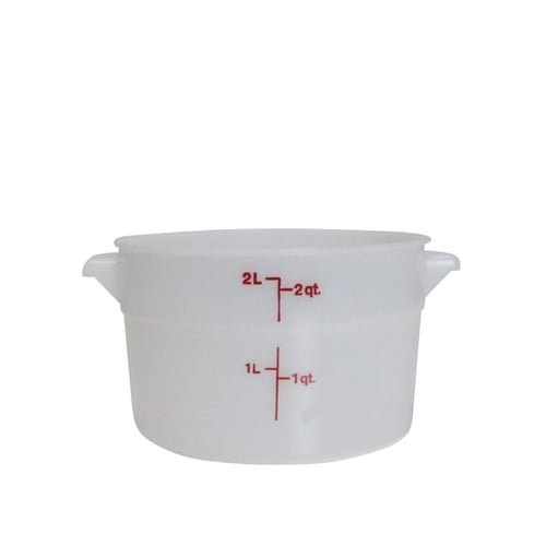 丸型コンテナー・ポリ 2セット