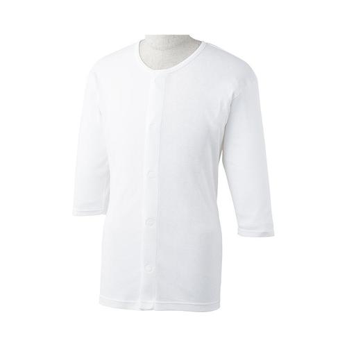 ウィズエール ワンタッチ肌着 八分袖 紳士