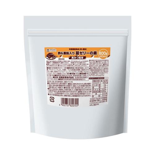 鉄&亜鉛入り葛ゼリーの素 黒みつ風味×12