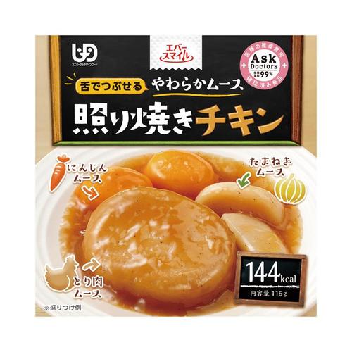エバースマイル ムース食 照り焼きチキン風×24