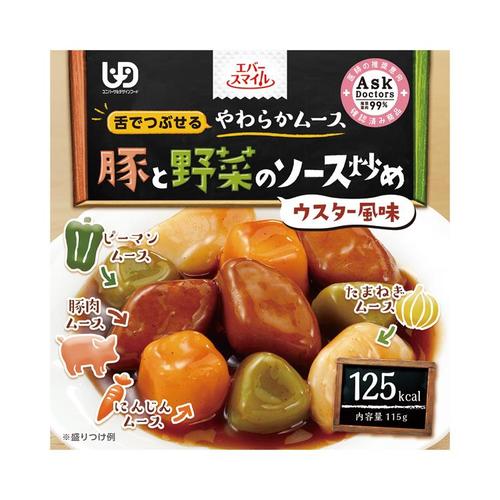 エバースマイルムース食豚と野菜のソース炒め風×24