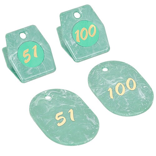 マーブルクロークチケット51から100緑 3セット