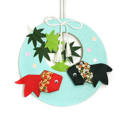 リース飾り 手作セット 金魚 10セット