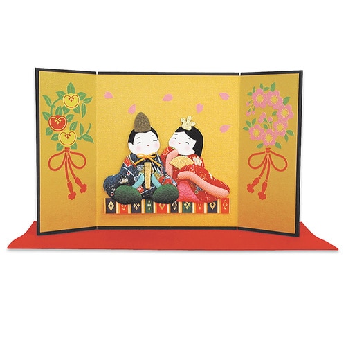 押し絵 手作りセット わらべ雛 10セット