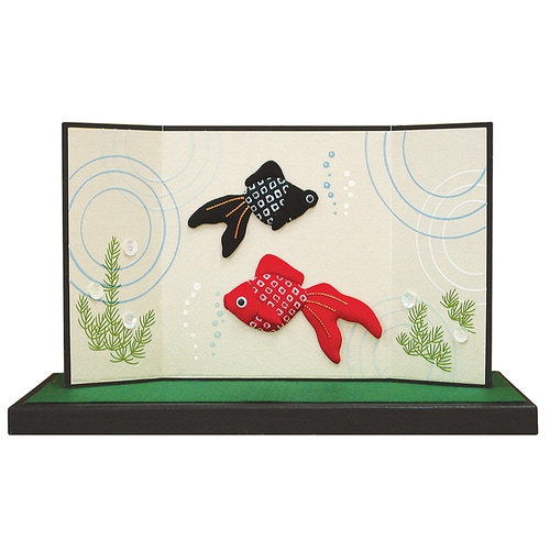 押し絵 手作りセット 水紋金魚 10セット