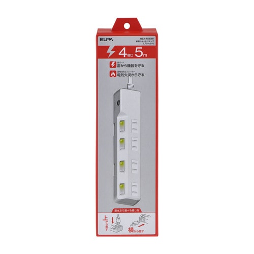 耐雷SW付タップ(ブレーカー)