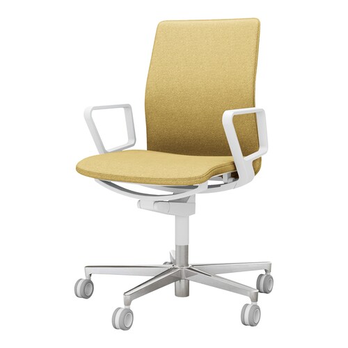 チェア ファブレ プレーン 肘付 プレミアム張地