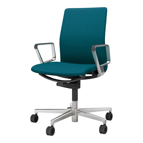 チェア ファブレプレーン アルミ肘プレミアム張地