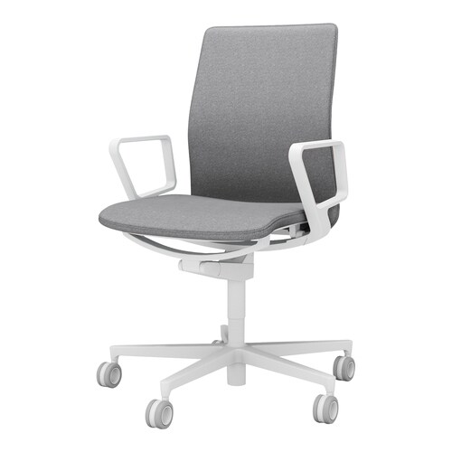 チェア ファブレ プレーン 肘付 プレミアム張地