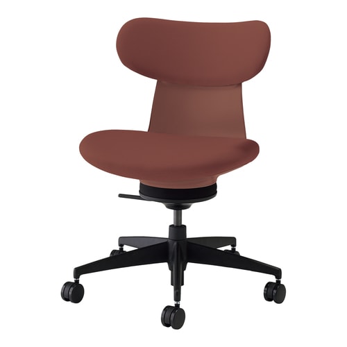 チェア イングライフ 肘無 背クッション5本脚