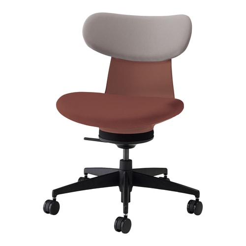 チェア イングライフ 肘無 背クッション5本脚