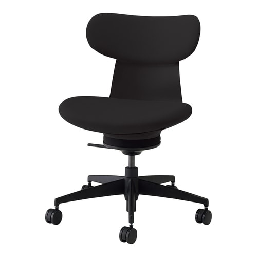 チェア イングライフ 肘無 背クッション5本脚