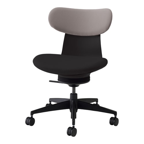 チェア イングライフ 肘無 背クッション5本脚