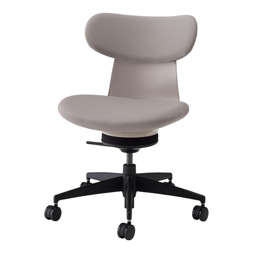 チェア イングライフ 肘無 背クッション5本脚