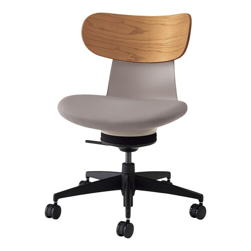 オフィスチェア イングライフ 肘無 背合板5本脚