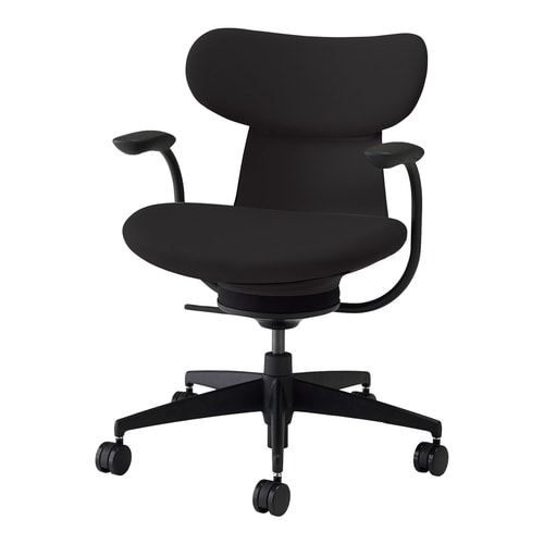 チェア イングライフ 肘付 背クッション5本脚