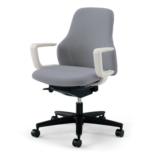 回転イス グーフォ ロー肘付き