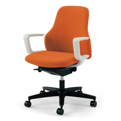 回転イス グーフォ ロー肘付き