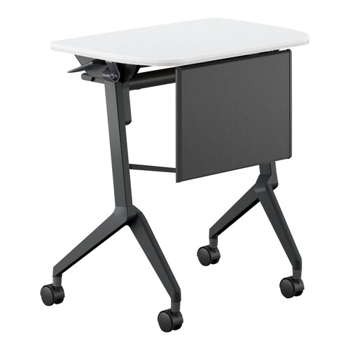 リーフラインS グループテーブル 幕板・棚付