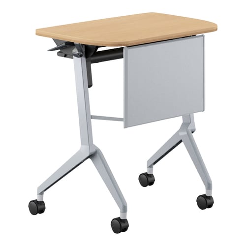 リーフラインS グループテーブル 幕板・棚付