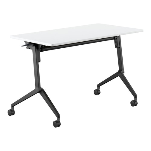 会議テーブル リーフライン 幕板なし・棚付