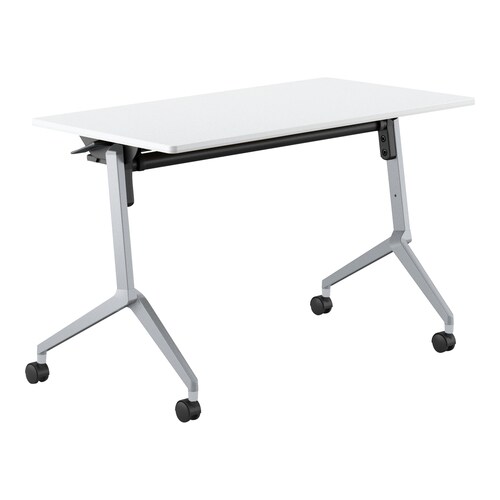 会議テーブル リーフライン 幕板なし・棚付