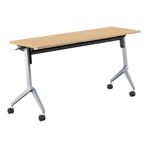 会議テーブル リーフライン 幕板・棚なし