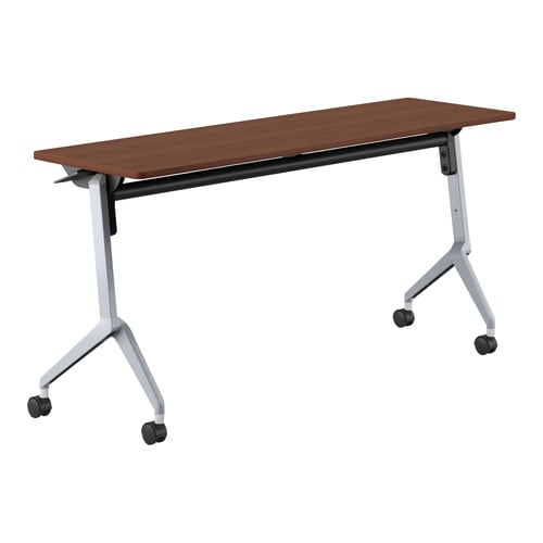 会議テーブル リーフライン 幕板・棚なし