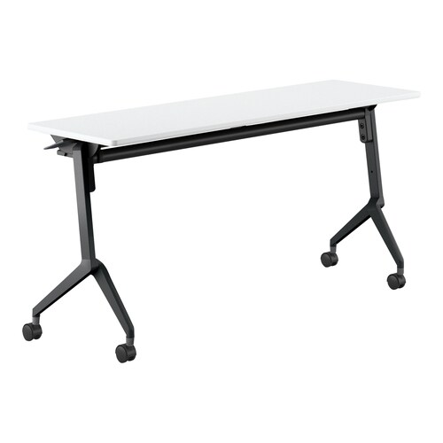 会議テーブル リーフライン 幕板なし・棚付