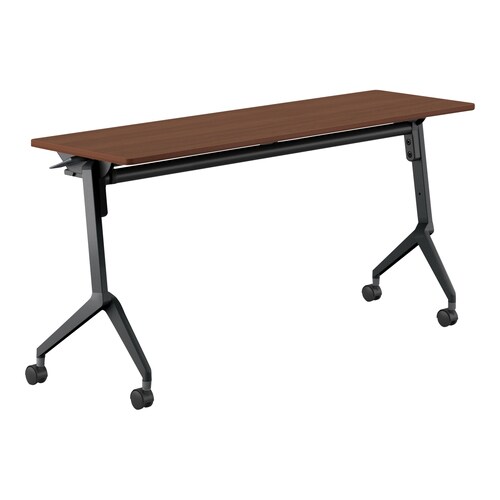 会議テーブル リーフライン 幕板なし・棚付