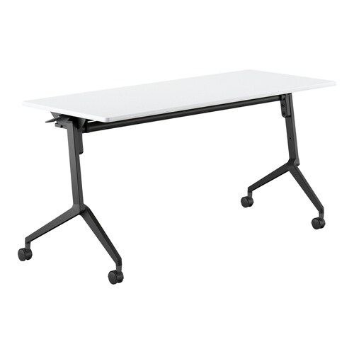 会議テーブル リーフライン 幕板なし・棚付